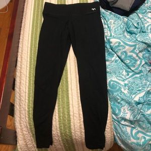 Victoria’s Secret’s PINK Black Leggings